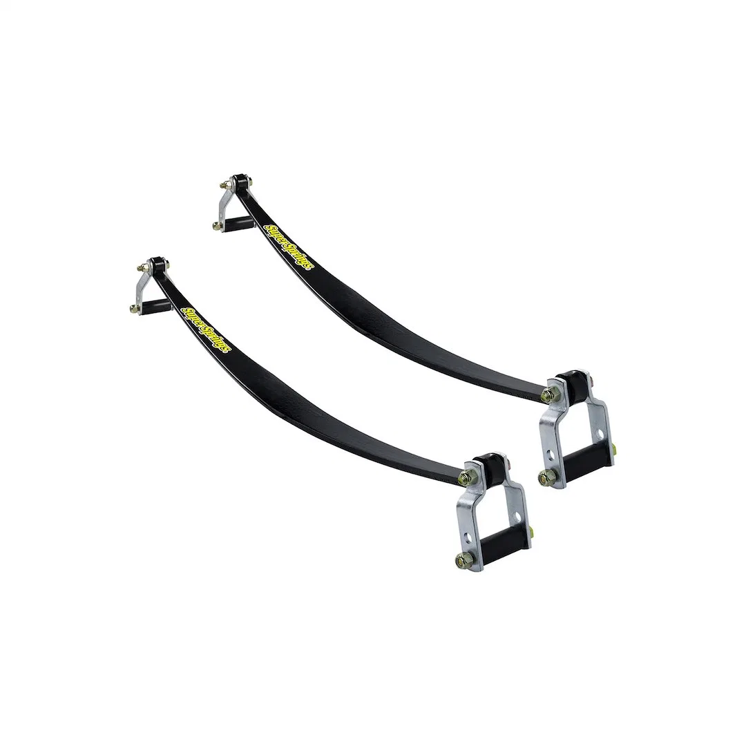 SSA9 – SUPERSPRINGS Helper Spring Kit, Leaf Spring Design Rear Upper 3 Inch Width 1400 Pound Load Capacity Per Set (N...